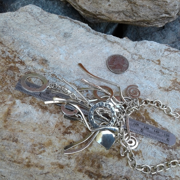 Sterling Silver Wow! STATEMENT NECKLACE - Picture 9 of 10